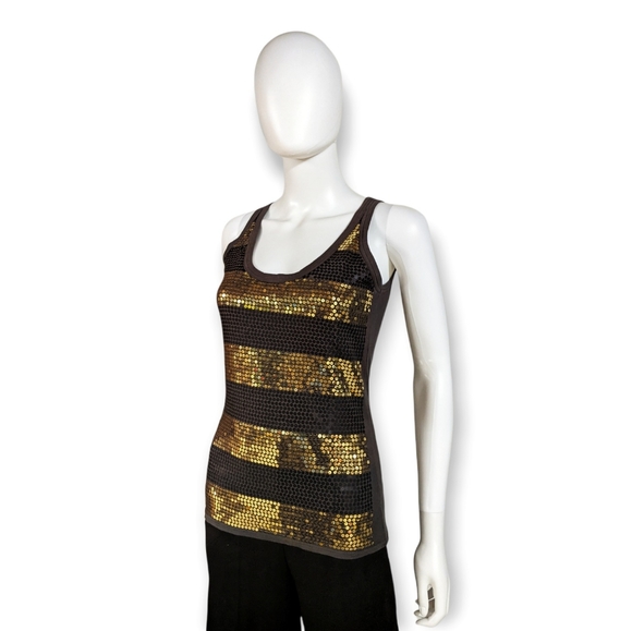 Topshop Sequin Top - Picture 4 of 6